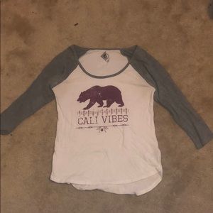 Cali Vibes 3/4 Sleeve